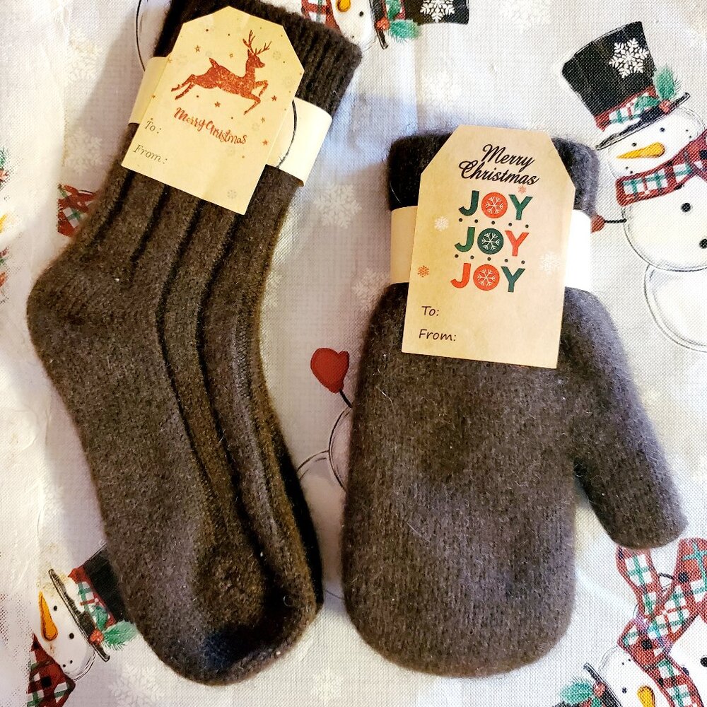 80% Yak fiber gloves and mittens for 3to4  year olds